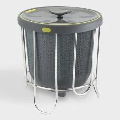 World Market Steel and Silicone Kitchen Compost Bin