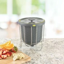 World Market Steel and Silicone Kitchen Compost Bin -Deals Kitchen Store unnamed file 1007