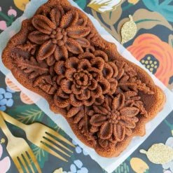 World Market Nordic Ware Nonstick Aluminum Wildflower Loaf Pan -Deals Kitchen Store unnamed file 1011