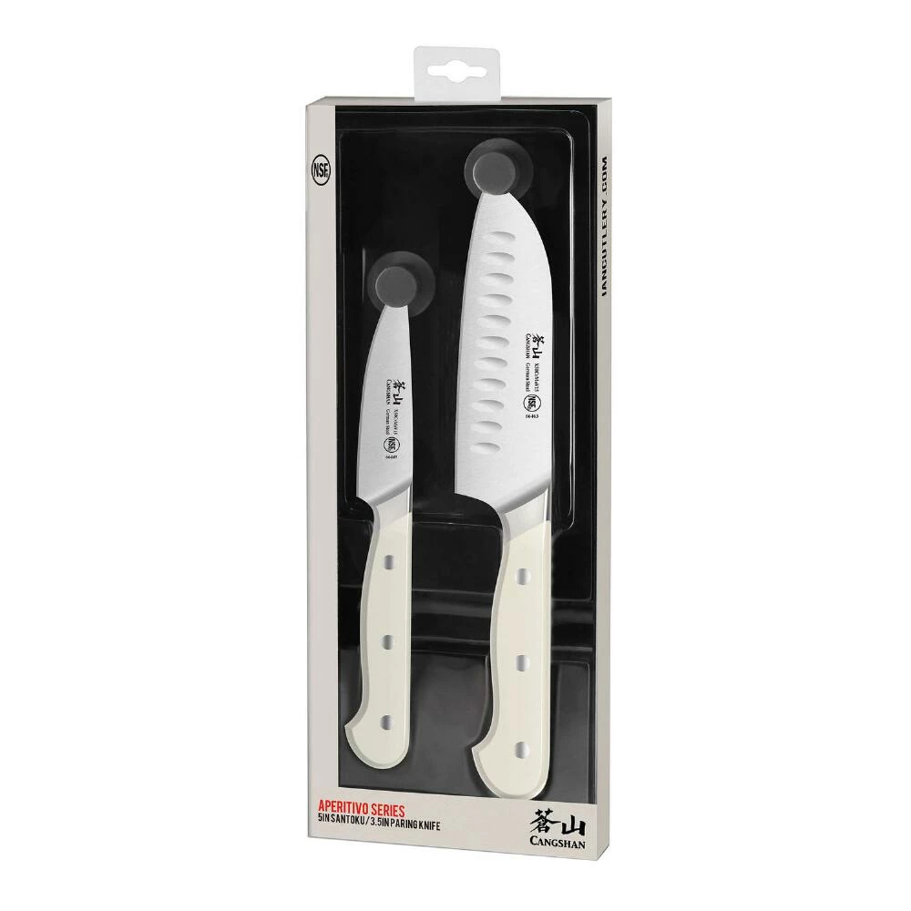 World Market Cangshan 2 Piece Asian Knife Set 4 World Market Cangshan 2 Piece Asian Knife Set - Image 2