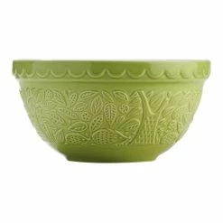 World Market Mason Cash Mini Green Hedgehog Ceramic Mixing Bowls Set of 2