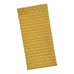 World Market Golden Yellow and White Woven Kitchen Towel Set Of 2