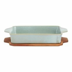 World Market Sage Green Reactive Glaze Baker with Trivet Lid -Deals Kitchen Store unnamed file 1032