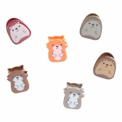 World Market Woodland Animal Bag Clips 6 Count
