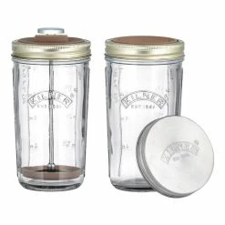 World Market Kilner Glass Jar Nut Drink Making Set