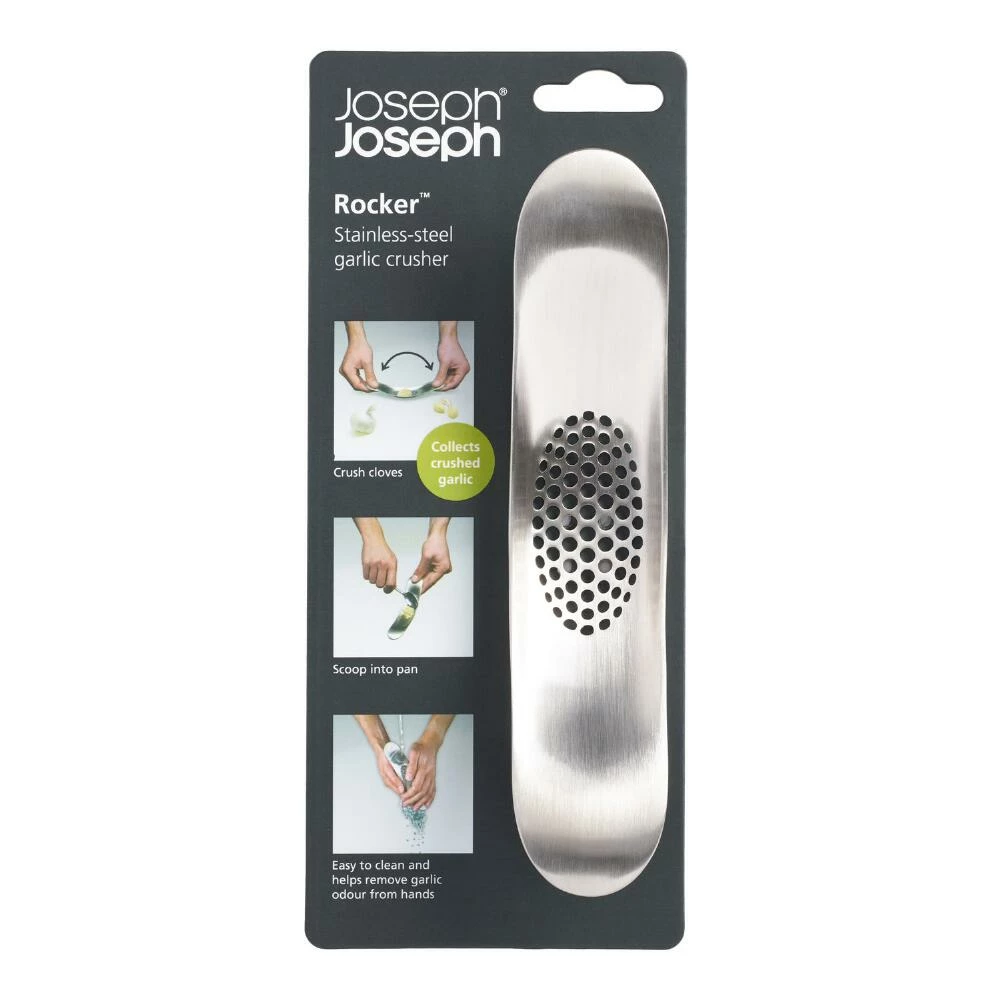 World Market Joseph Joseph Stainless Steel Garlic Rocker 4 World Market Joseph Joseph Stainless Steel Garlic Rocker - Image 2