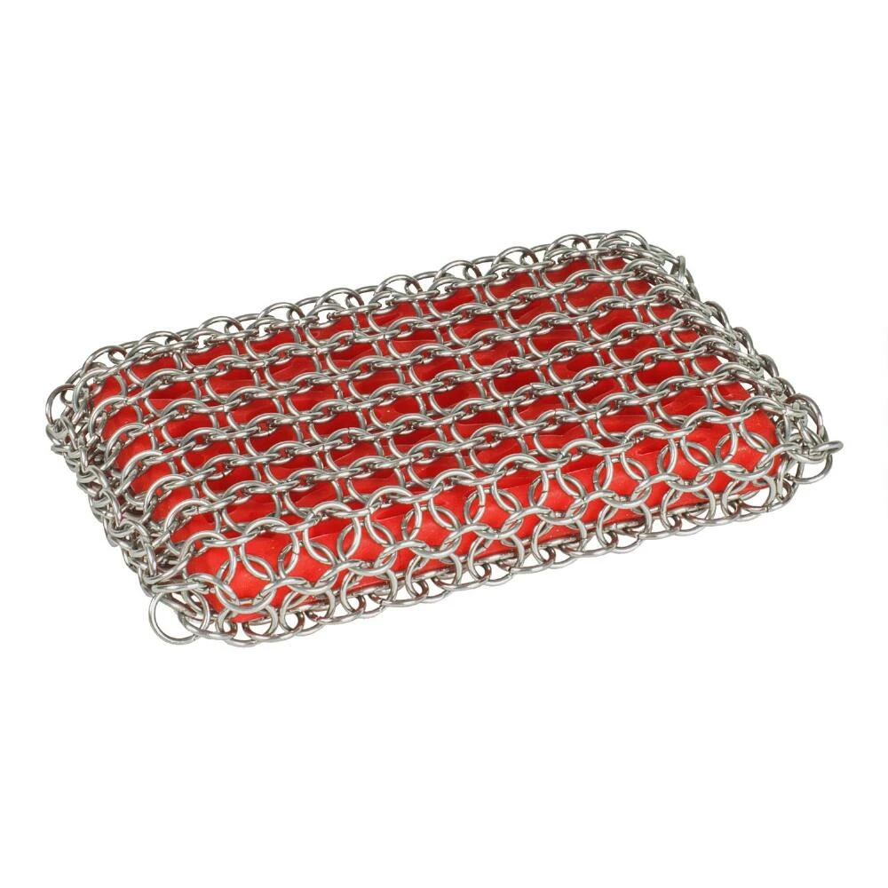 World Market Lodge Chain Mail Cast Iron Scrubbing Pad 3 World Market Lodge Chain Mail Cast Iron Scrubbing Pad