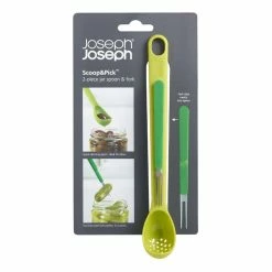World Market Joseph Joseph Scoop & Pick 2 Piece Olive Spoon and Fork Set