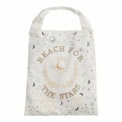 World Market Reach For The Stars Canvas Tote Bag