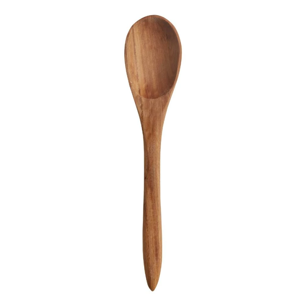World Market Slim Eucalyptus Wood Cooking Spoon 3 World Market Slim Eucalyptus Wood Cooking Spoon