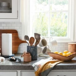 World Market Gray Silicone Slotted Turner With Wood Handle -Deals Kitchen Store unnamed file 1268