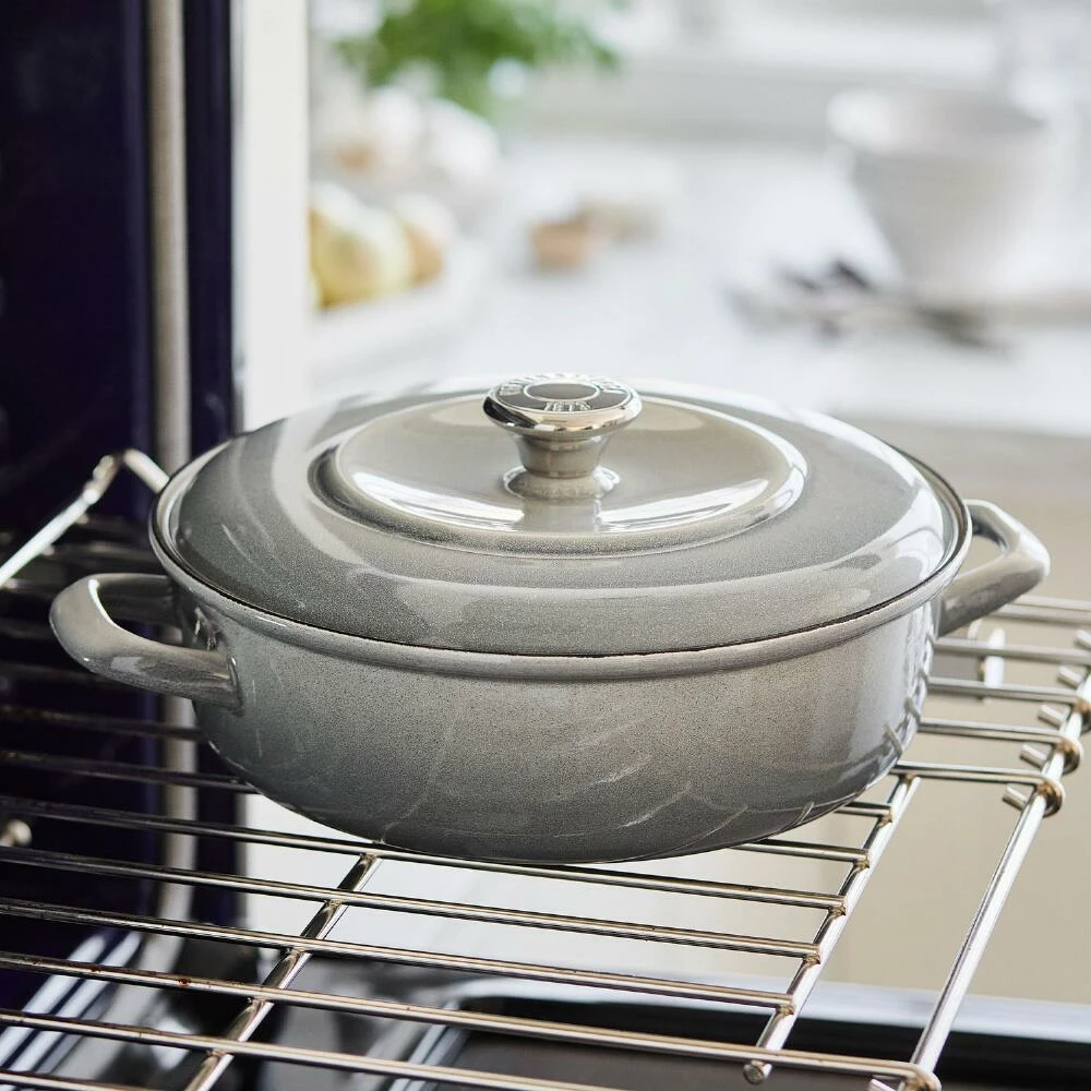 World Market Merten & Storck 1873 Enamel Cast Iron Braiser 4 Quart 8 World Market Merten & Storck 1873 Enamel Cast Iron Braiser 4 Quart - Image 6