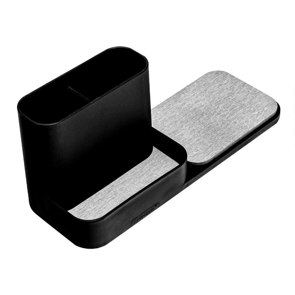 World Market Madesmart® Carbon Black Drying Stone Sink Station 3 World Market Madesmart® Carbon Black Drying Stone Sink Station