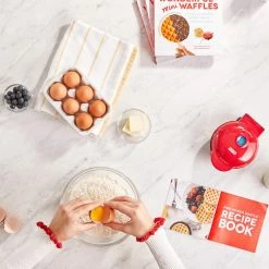 World Market Dash Red Mini Nonstick Waffle Maker -Deals Kitchen Store unnamed file 1342