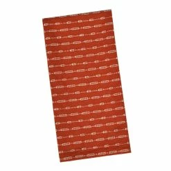 World Market Rust and White Woven Kitchen Towel Set of 2