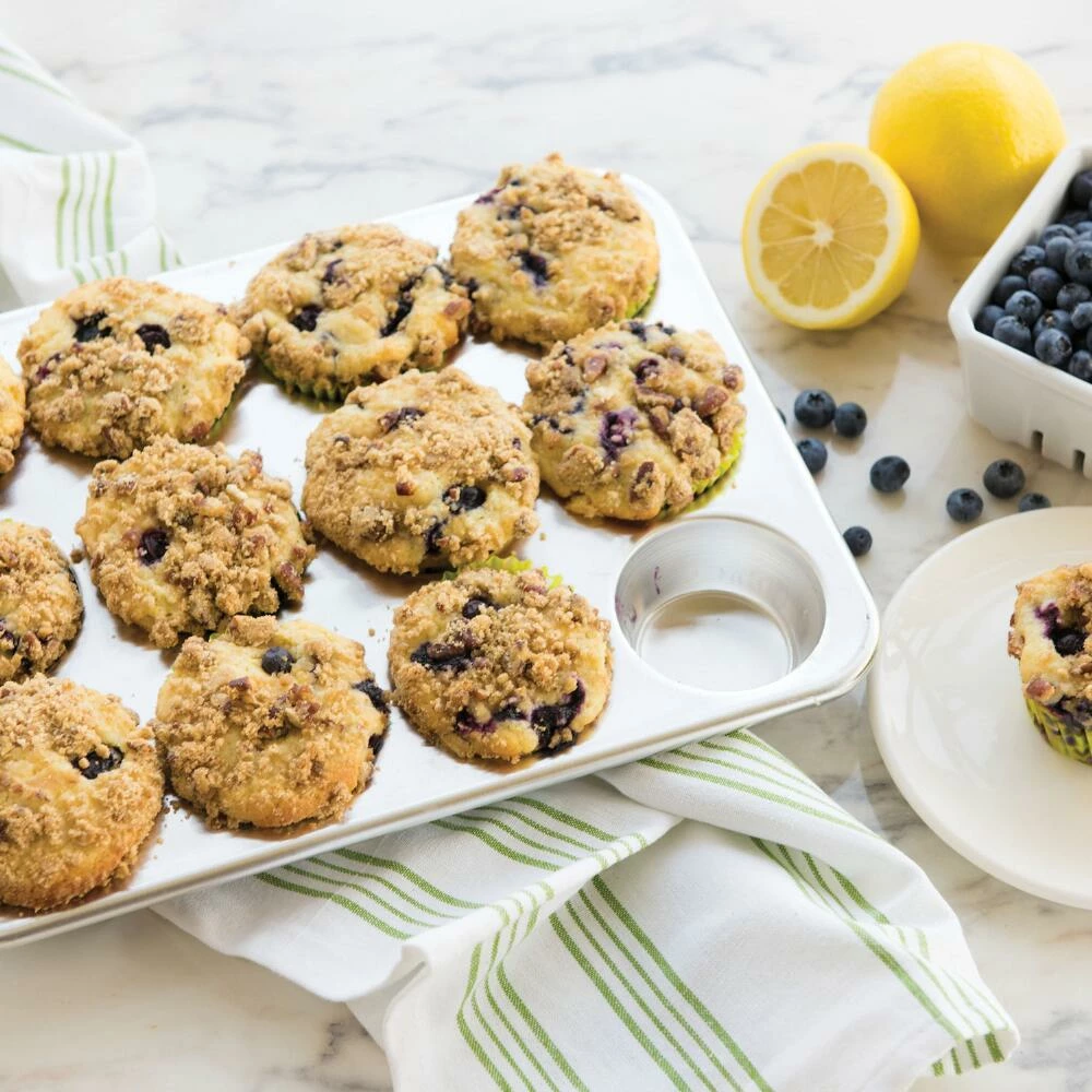 World Market Nordic Ware Naturals Aluminum 12c Muffin Pan 4 World Market Nordic Ware Naturals Aluminum 12c Muffin Pan - Image 2