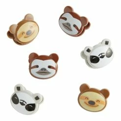 World Market Kikkerland Sloth Bag Clips 6 Pack