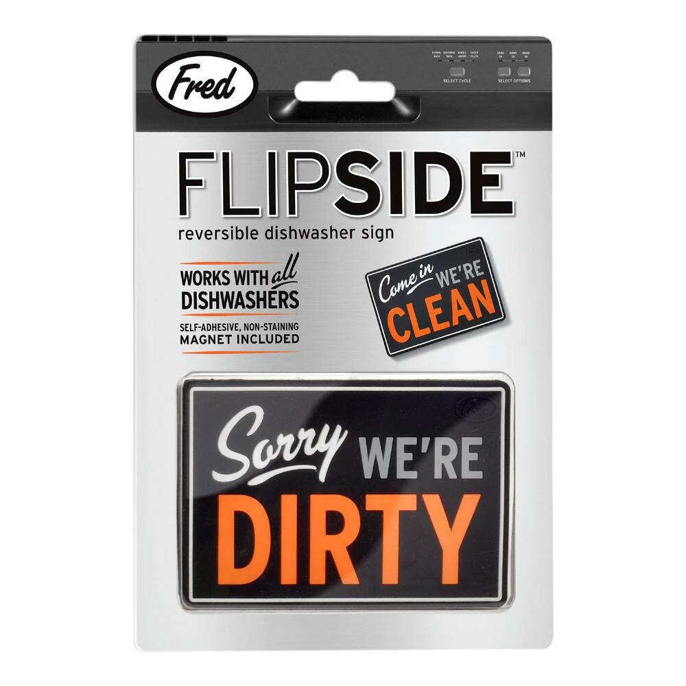 World Market Flipside Reversible Dishwasher Sign 5 World Market Flipside Reversible Dishwasher Sign - Image 3