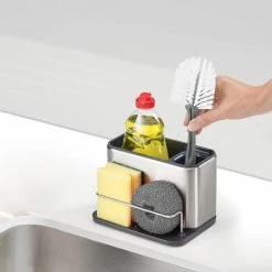 World Market Joseph Joseph Surface Stainless Steel Sink Tidy -Deals Kitchen Store unnamed file 1492