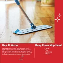 World Market E-Cloth Deep Clean Replacement Microfiber Mop Head -Deals Kitchen Store unnamed file 1504