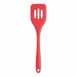 World Market Red Silicone Slotted Turner