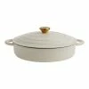 World Market Ivory Enamel Cast Iron Braiser 4 Quart -Deals Kitchen Store unnamed file 156