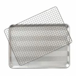 World Market Nordic Ware Prism Half Sheet Baking Pan with Nonstick Grid