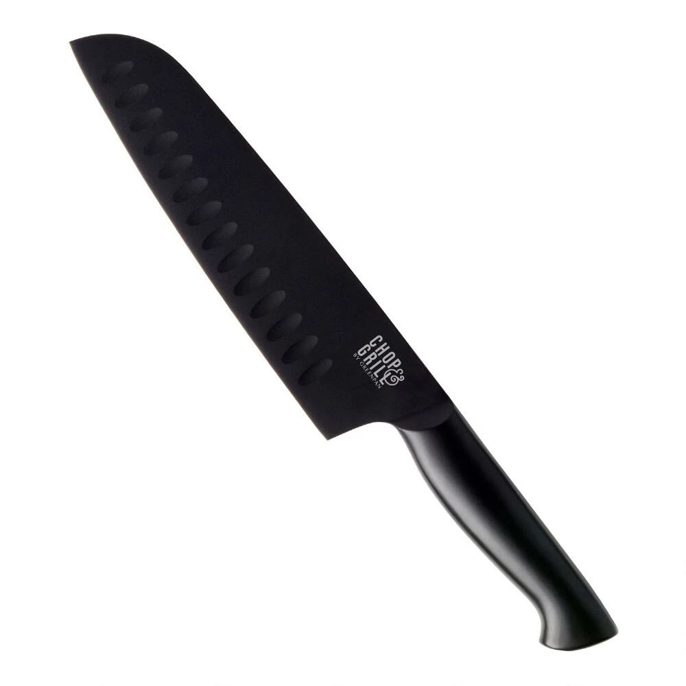 World Market GreenPan Chop & Grill Stainless Steel Santoku Knife 3 World Market GreenPan Chop & Grill Stainless Steel Santoku Knife