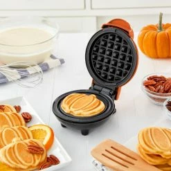 World Market Dash Pumpkin Mini Nonstick Waffle Maker -Deals Kitchen Store unnamed file 1661