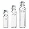 World Market Kilner Glass Clamp Lid Storage Bottles 3 Piece Set