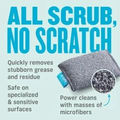 World Market E-Cloth Non Scratch Microfiber Scrubbing Pad 2 Pack -Deals Kitchen Store unnamed file 1668