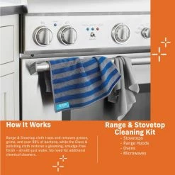 World Market E-Cloth Range and Stovetop Microfiber Cleaning Kit 2 Pack -Deals Kitchen Store unnamed file 1674