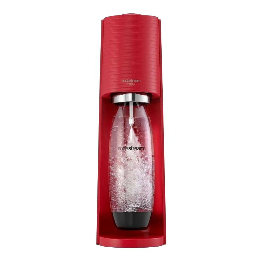 World Market SodaStream® Red Terra Classic Sparkling Water Maker Kit 4 World Market SodaStream® Red Terra Classic Sparkling Water Maker Kit - Image 2