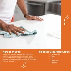 World Market E-Cloth Kitchen Microfiber Cleaning Cloth -Deals Kitchen Store unnamed file 1701