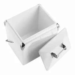 World Market White Retro Drink Cooler -Deals Kitchen Store unnamed file 1734