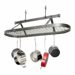 World Market Enclume 48 Inch Hammered Steel Ceiling Pot Rack -Deals Kitchen Store unnamed file 1742