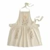 World Market Natural Embroidered Floral Apron with Lace Trim 2 World Market Natural Embroidered Floral Apron with Lace Trim -Deals Kitchen Store unnamed file 181