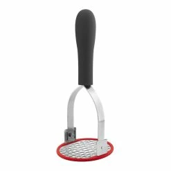 World Market MoHA Stainless Steel and Silicone Foldable Potato Masher