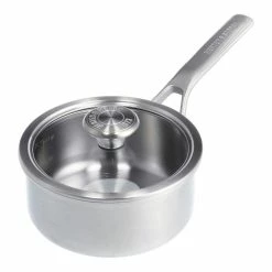 World Market Merten & Storck Stainless Steel Saucepan With Lid 1.5 Quart
