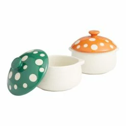 World Market Spotted Mushroom Lidded Soup Crocks Set of 2 -Deals Kitchen Store unnamed file 188