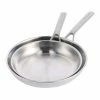 World Market Merten & Storck Stainless Steel Frying Pans 2 Pack