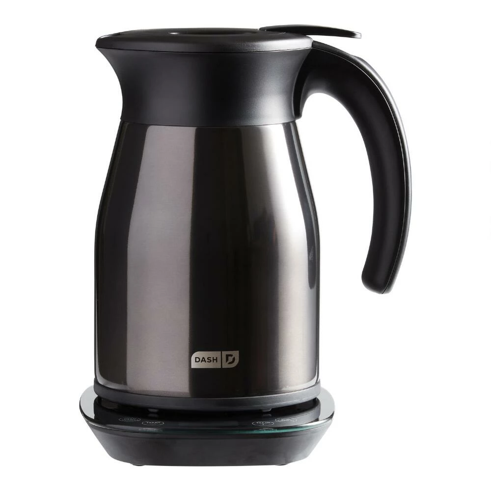 World Market Dash Black Insulated Stainless Steel Electric Kettle 3 World Market Dash Black Insulated Stainless Steel Electric Kettle