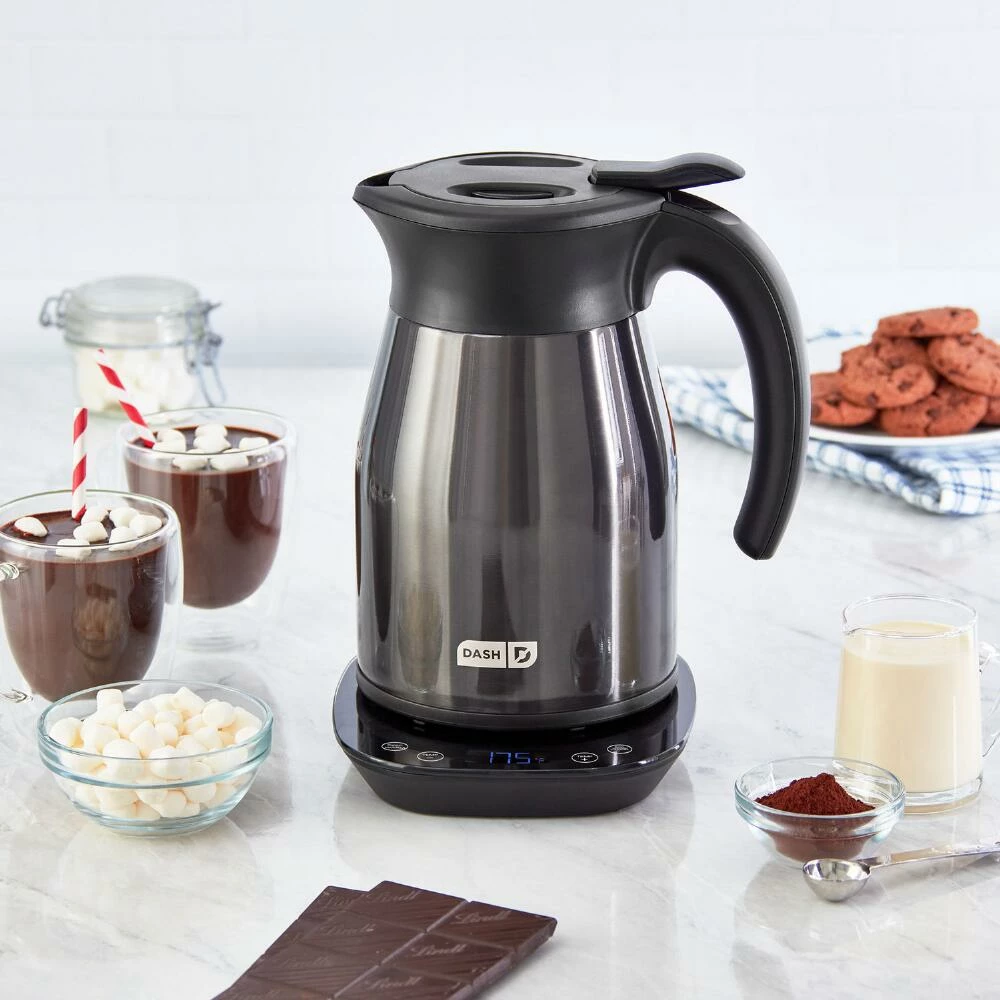 World Market Dash Black Insulated Stainless Steel Electric Kettle 7 World Market Dash Black Insulated Stainless Steel Electric Kettle - Image 5