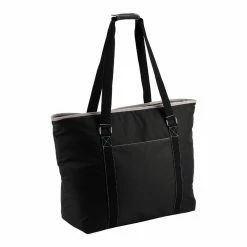 World Market Black Insulated Cooler Tote Bag