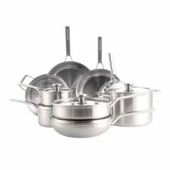 World Market Merten & Storck Stainless Steel 14 Piece Cookware Set