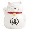 World Market White Ceramic Lucky Cat Figural Cookie Jar -Deals Kitchen Store unnamed file 2