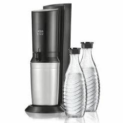 World Market SodaStream® Black Aqua Fizz Sparkling Water Maker Kit