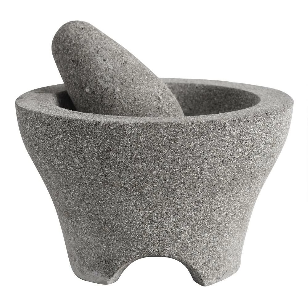 World Market Lava Stone Mortar and Pestle 3 World Market Lava Stone Mortar and Pestle