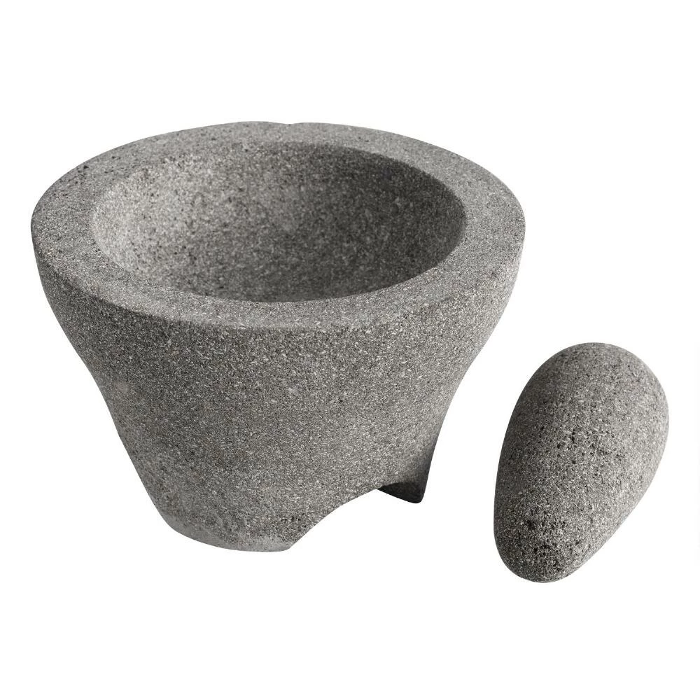 World Market Lava Stone Mortar and Pestle 4 World Market Lava Stone Mortar and Pestle - Image 2