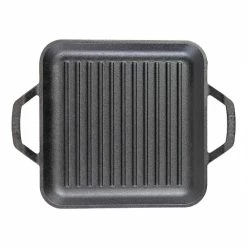 World Market Lodge Chef Collection Square Cast Iron Grill Pan 11 Inch